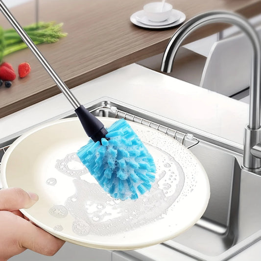 3-In-1 Stainless Steel Water Bottle Brush Cleaning Brush