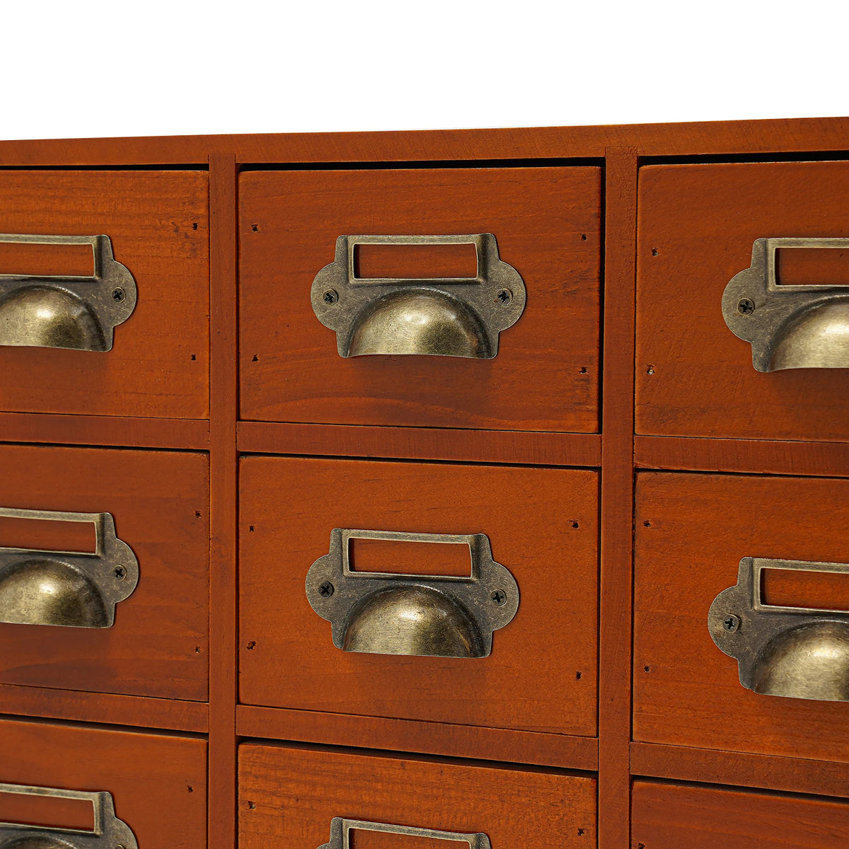 16 Drawers Storage Cabinet Apothecary Chests Cabinets Herb