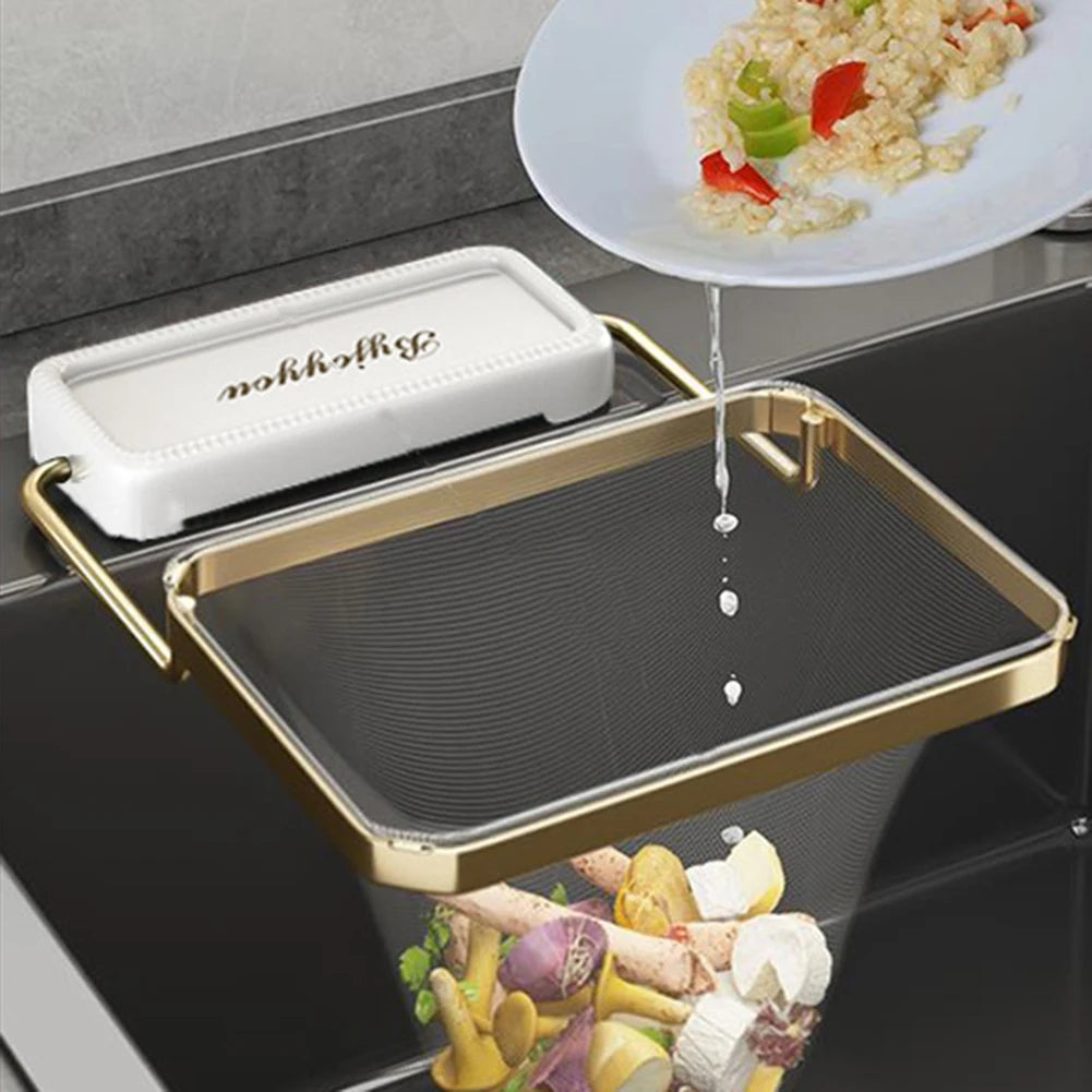 Drain Filter Rack Anti-Clogging Sink Strainer Mesh Vegetable