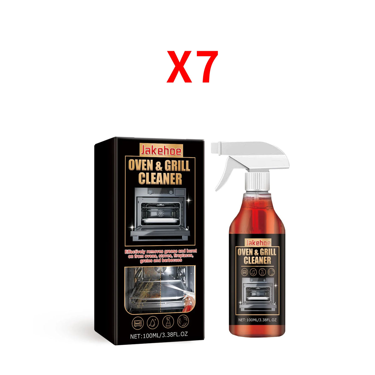 Stove Oven Foam Cleaner Quick Cleaning Inner Wall