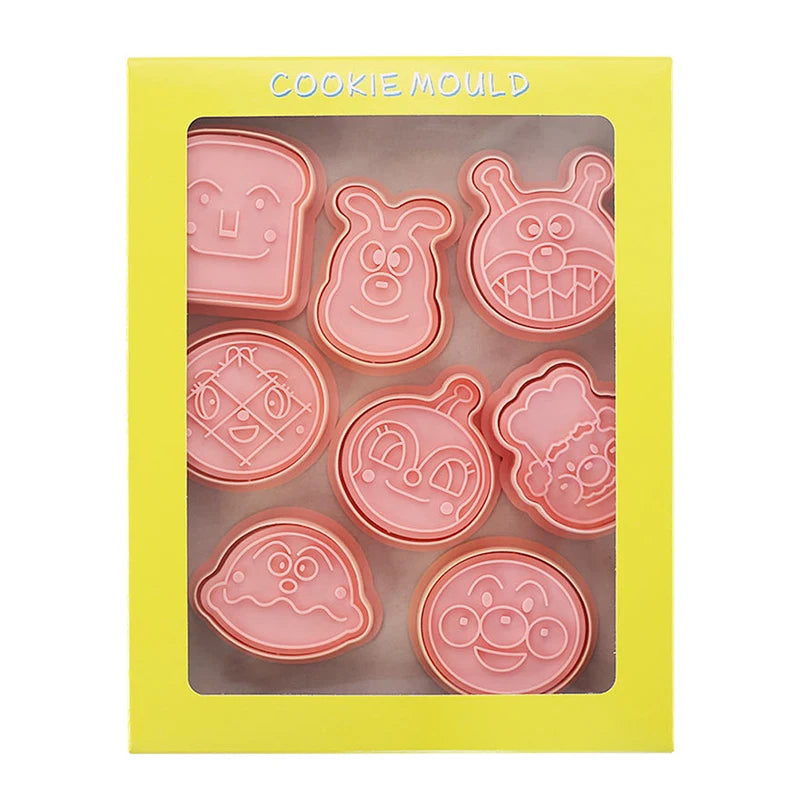 Anpanman Shape Cookie Cutters Fondant Cutter Plastic Cookie