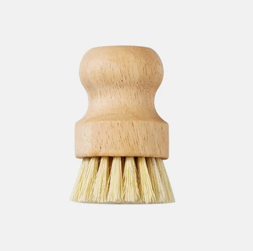 2pcs Dish Brush Kitchen Cleaning Brush Wooden Dish Brush with Natural Sisal and Coconut Durable Portable Eco Friendly Zero Waste