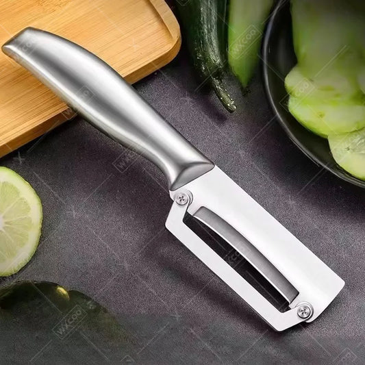 Slicer Knife Peeler Stainless Steel Flat Edge Peeler