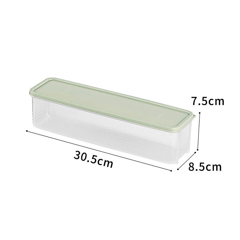 Airtight Plastic Food Storage Containers Lids Pantry Organizer