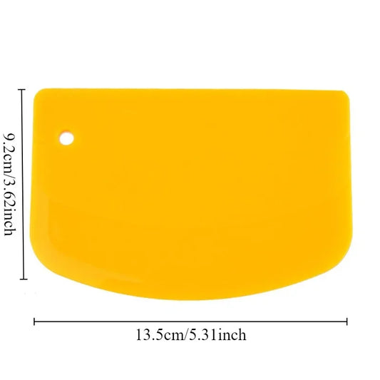 1pc Dough Scraper Cake Cream Pastry Scraper Dessert