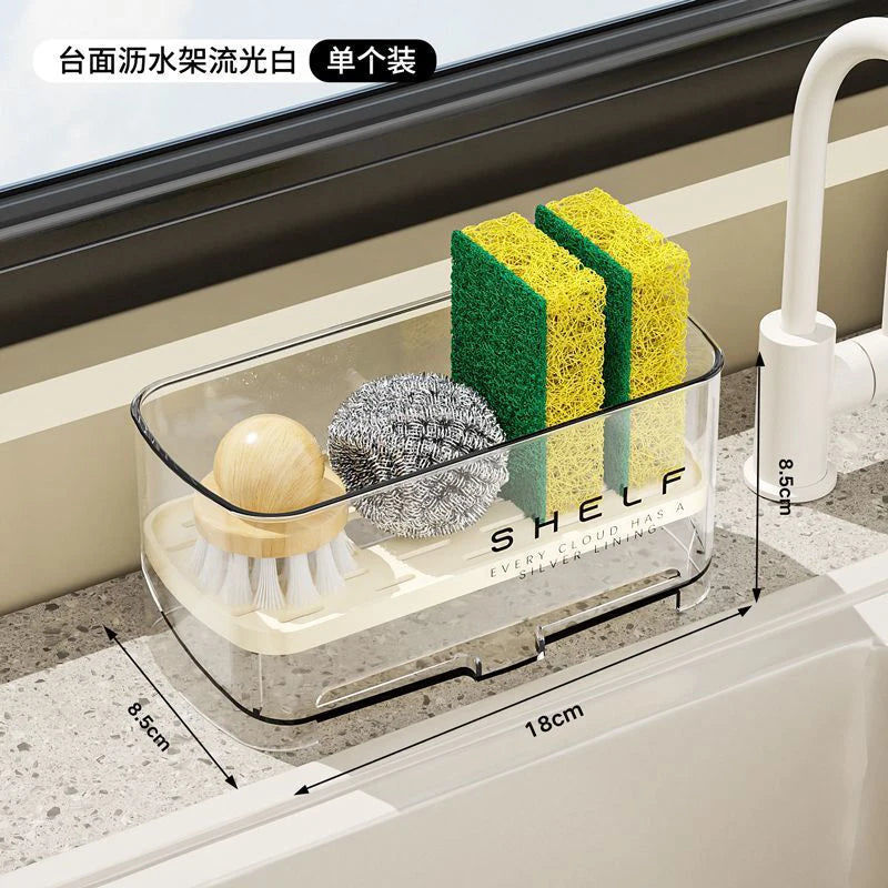 Organizer Sink Cleaning Storage Rack Drain Rack Sponge