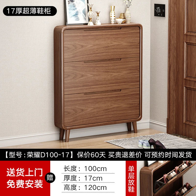 Modern Organizer Shoe Cabinet Storage Mobile Display Living
