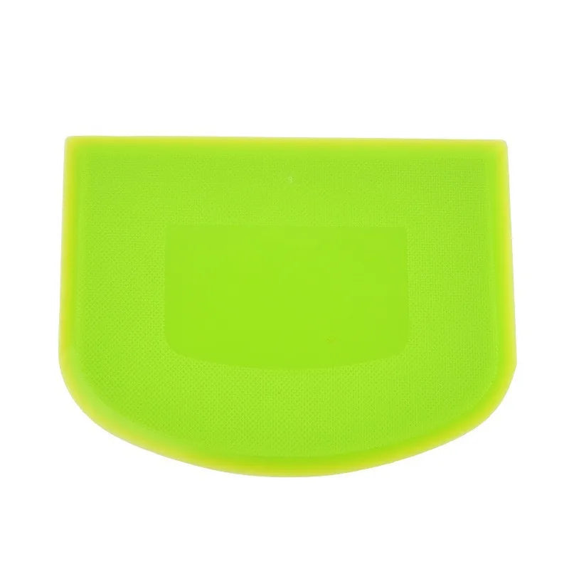 2pcs Dough Scraper Bowl Food-Safe Plastic Dough Cutter