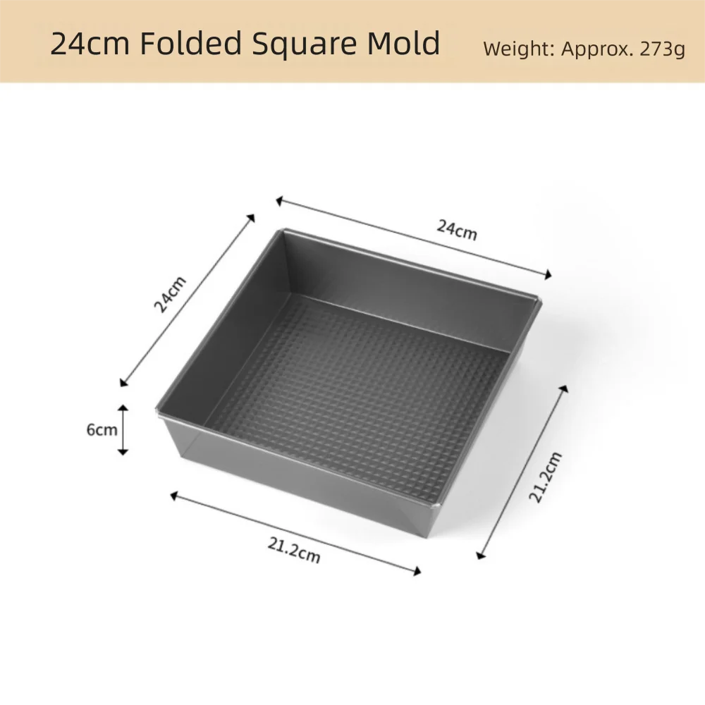 Thickened Carbon Steel Rectangle Loaf Pan Nonstick Baking