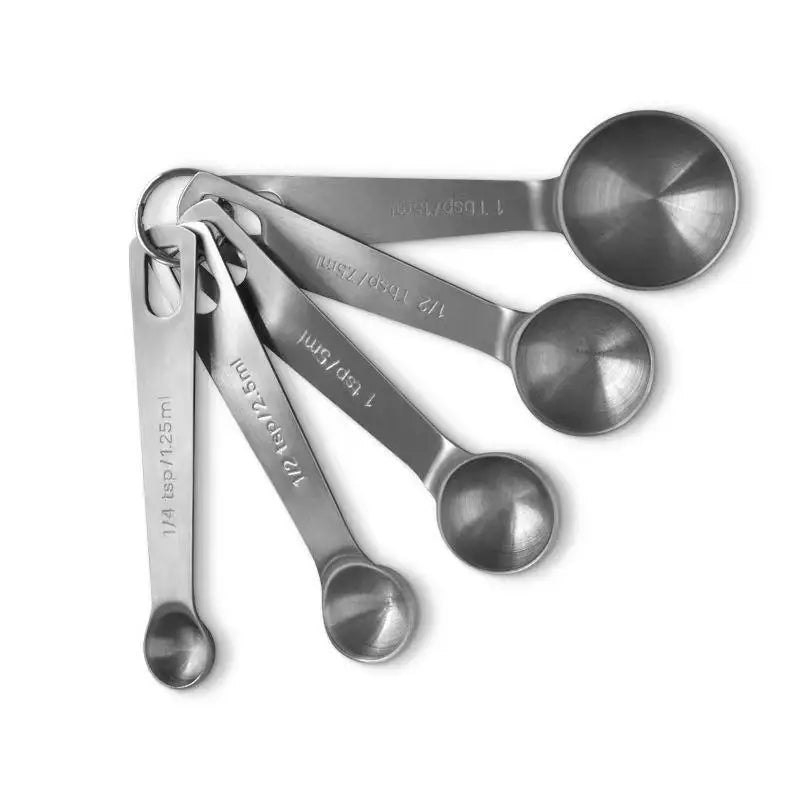 Stainless Steel Measuring Spoon 1/5/6 Scale Measuring Ruler