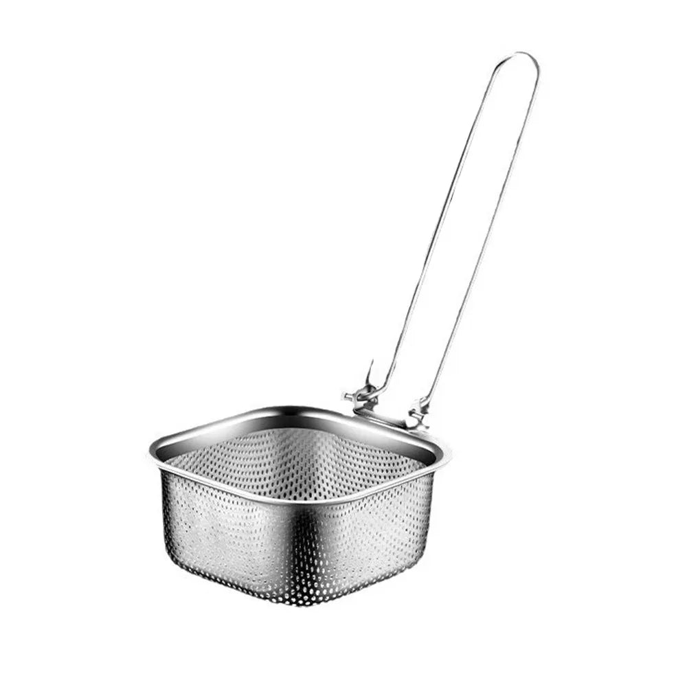 Cooking Utensils Mesh Strainer Spoon Long Handle Stainless
