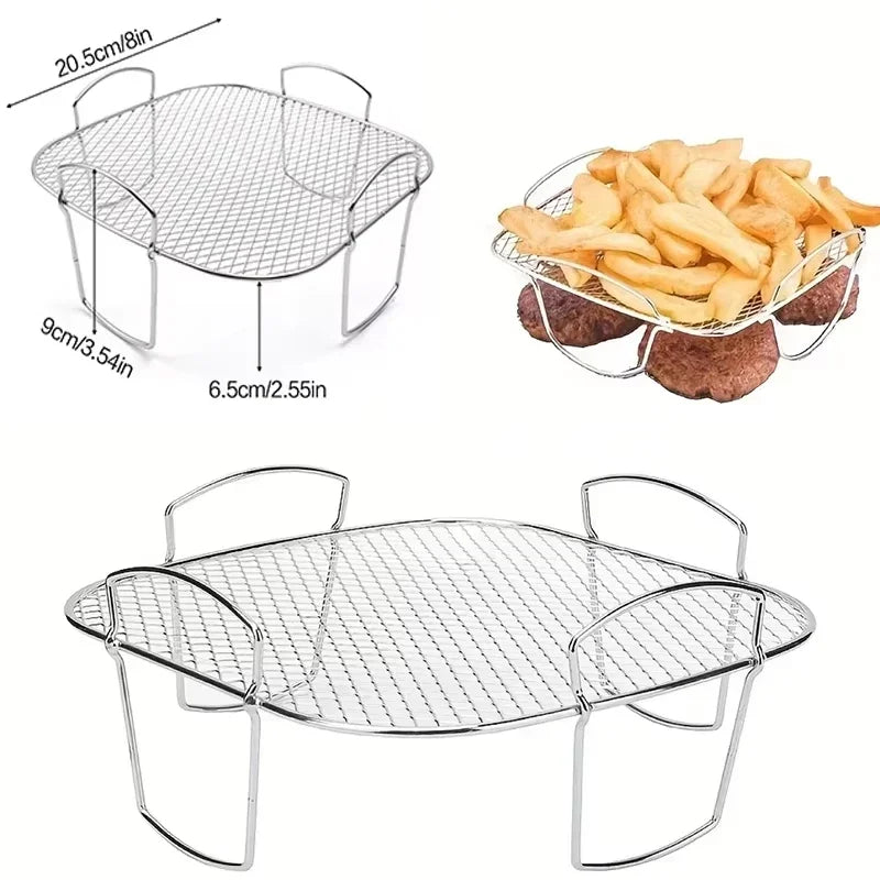 Roasting Rack Compatible Airfryer Dehydrator Bbq Rack Steamer