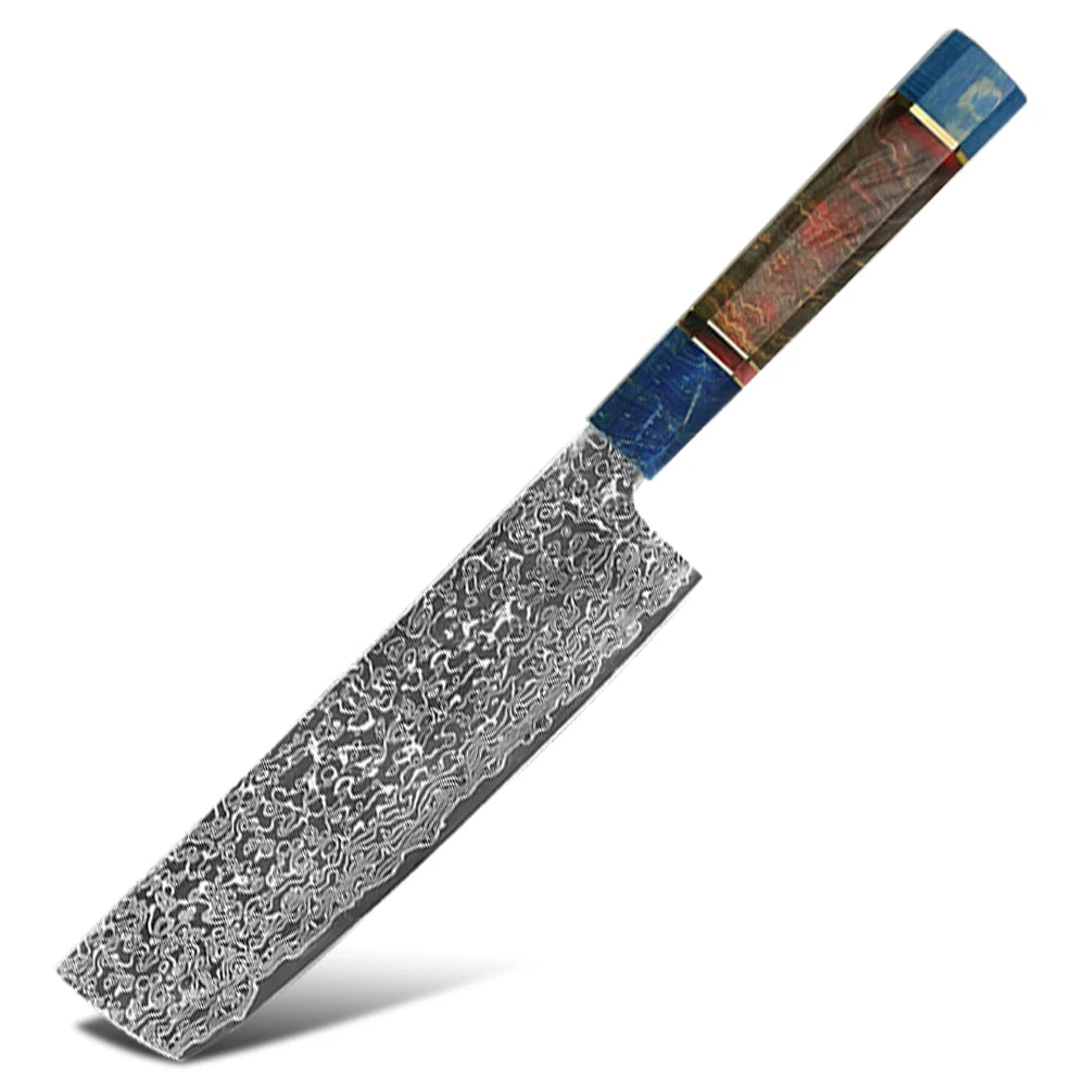 Amber Knife Vg10 Damascus Steel Chef Knife Professional