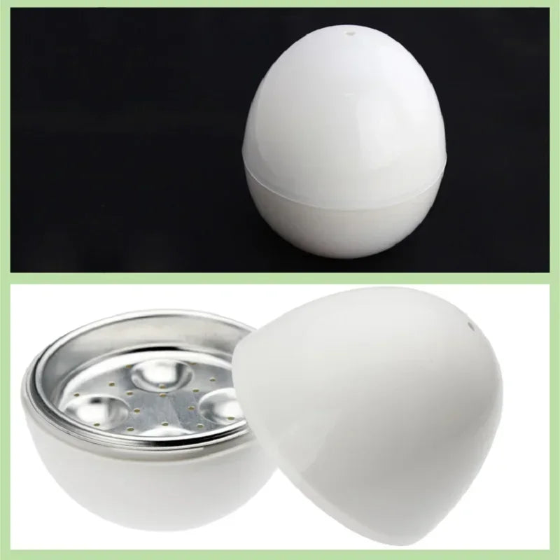 Capacity Eggs Microwave Egg Steamer Boiler Cooker Easy