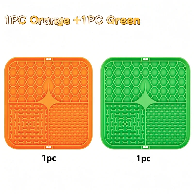 Pet Lick Silicone Mat Dogs Pet Slow Food
