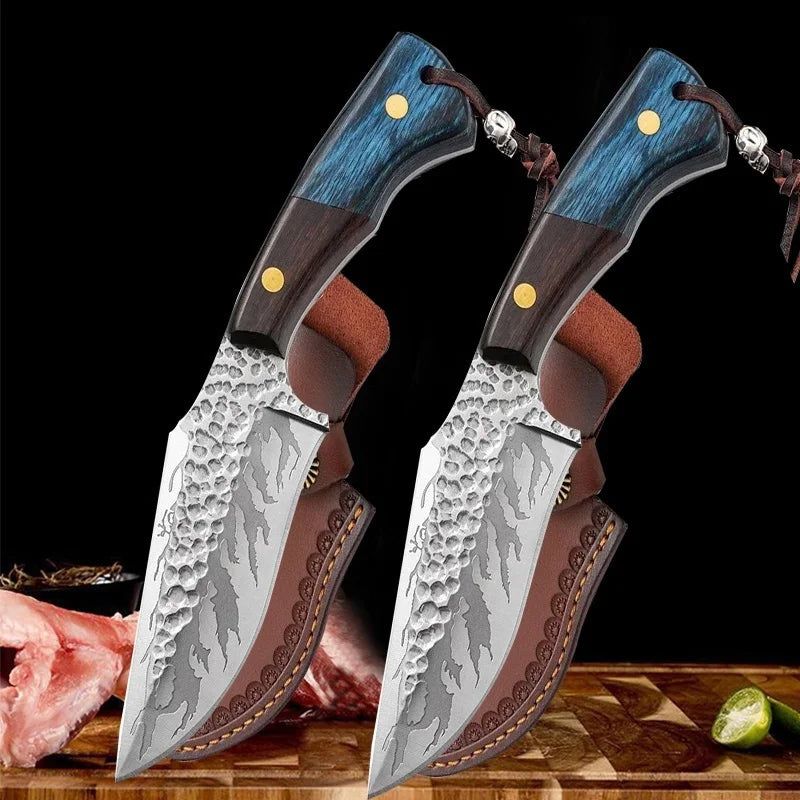 Wxcoo Knife Durable Meat Cutting Stainless Steel Utility