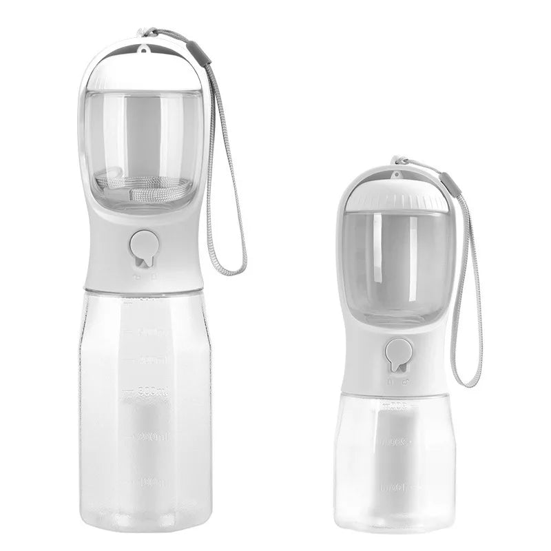 In Dog Water Bottle Poop Bag Dispenser Pet