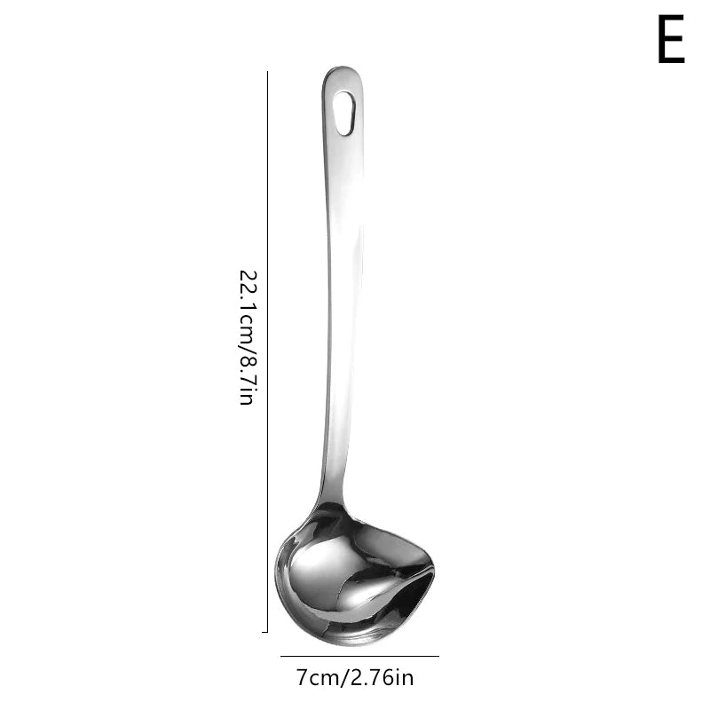 1pc Stew Dipper Long Handle Cooking Soup Stainless