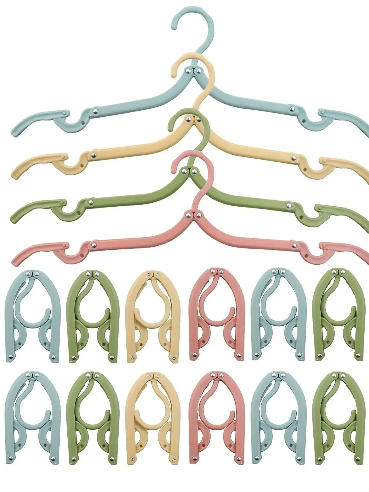 Folding Clothes Hangers Travel Cruise Ship Essentials Drying