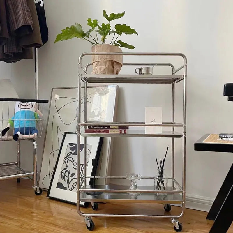 Momo Metal Shelf Ins Modern Sundries Multi-Layer Floor-To-Ceiling
