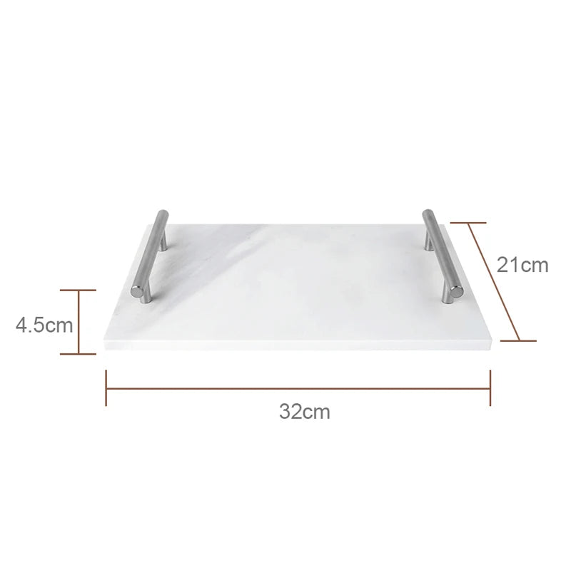 Volakos White Natural Marble Bathroom Soap Dispenser Soap