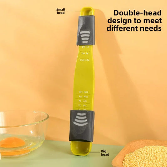 Adjustable Measuring Spoon Scale Gram-Controlled Salt Milk Powder