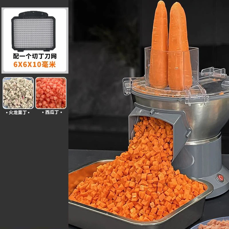 Electric Potatoes French Fries Chips Cutter Slicer Carrot