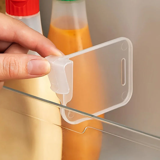10 15 20pcs Sturdy Clear Refrigerator Organizer Dividers