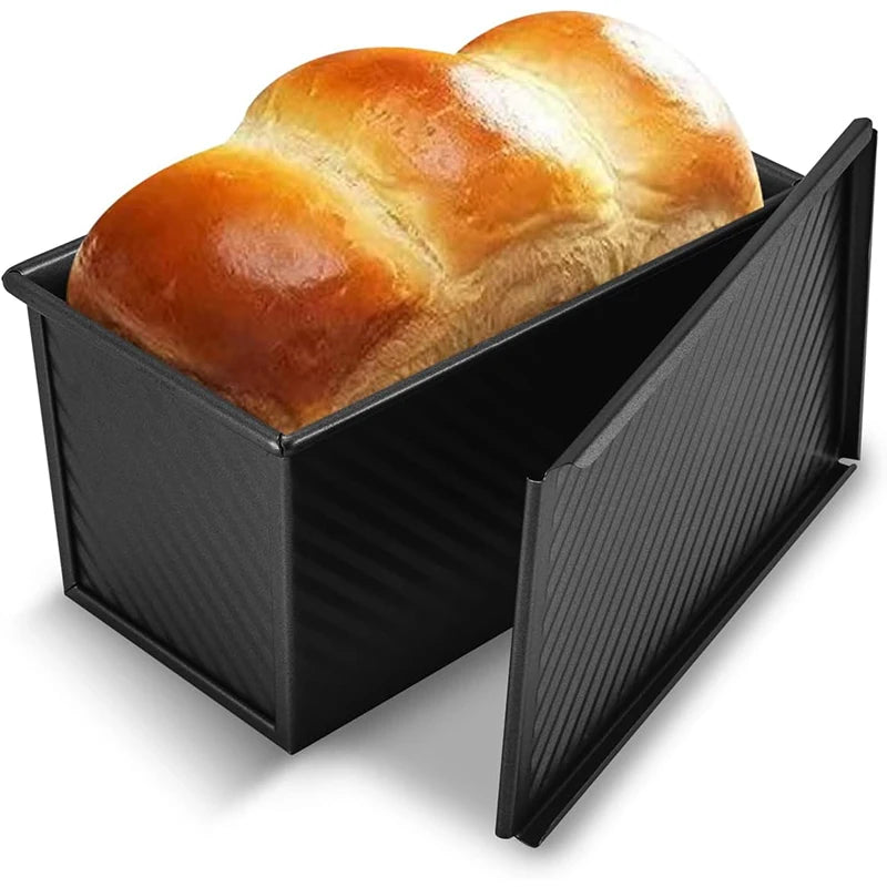 Lmetjma Pullman Loaf Pan Lid Lb Non-Stick Bread