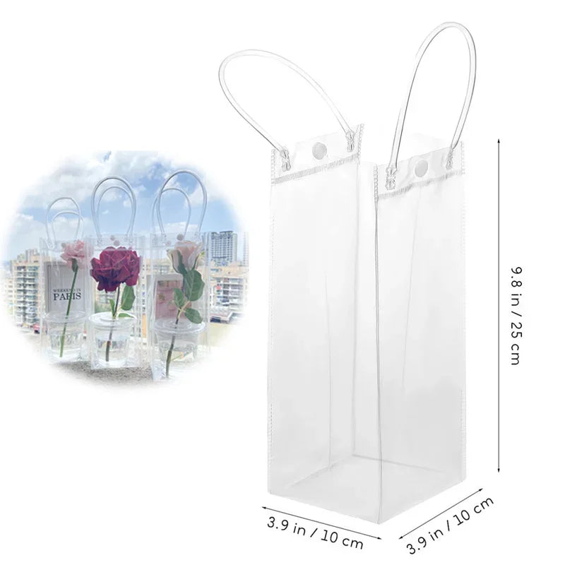 Clear Tote Bag Transparent Shopping Bags Shoulder Handbag