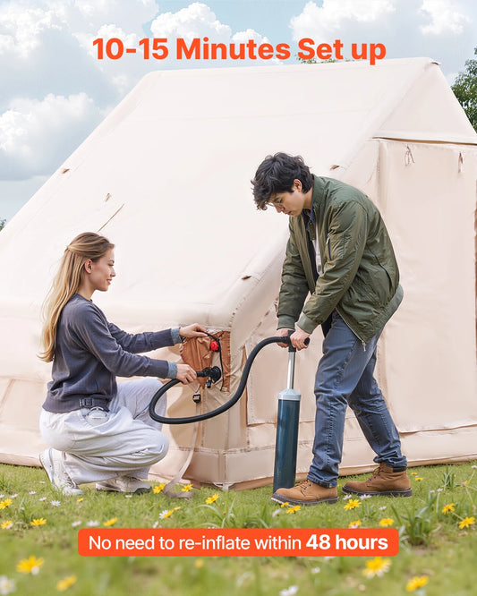 Succebuy Inflatable Tents Camping Easy Setup Blow Up