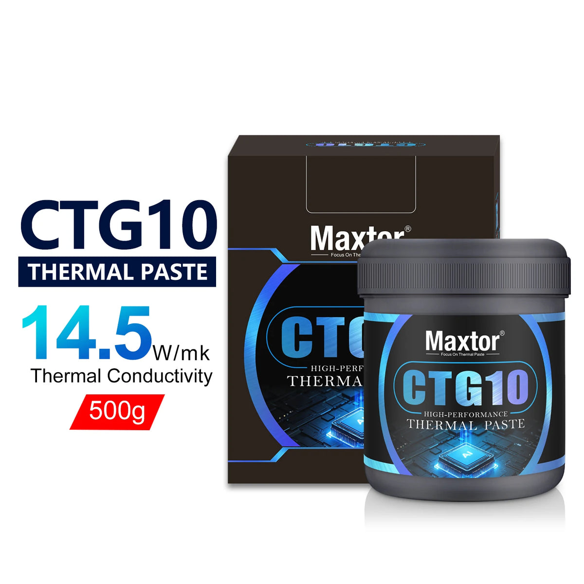 Maxtor Ctg10 Thermal Paste 500g Performance Thermal Conductive