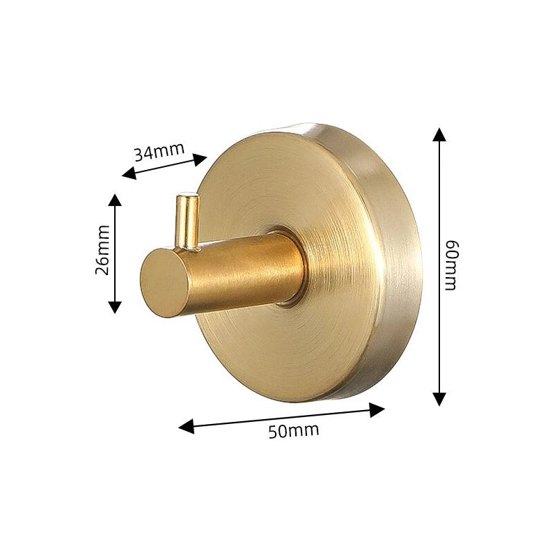 1/4pcs Suction Cup Hooks Waterproof Bathroom Robe Coat