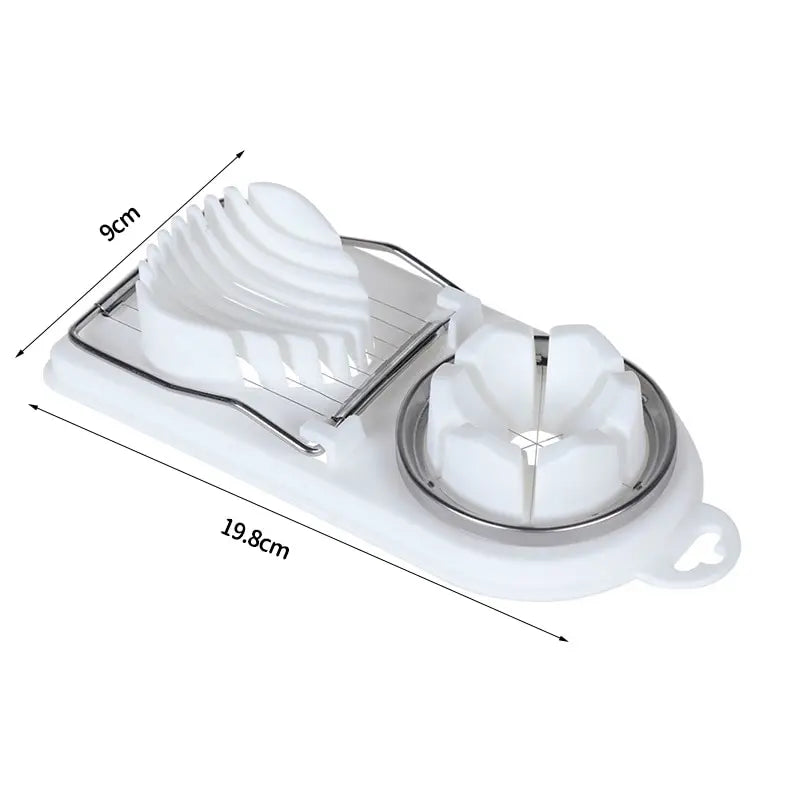 Egg Slicers Stainless Steel Slicer Fancy Splitter Egg