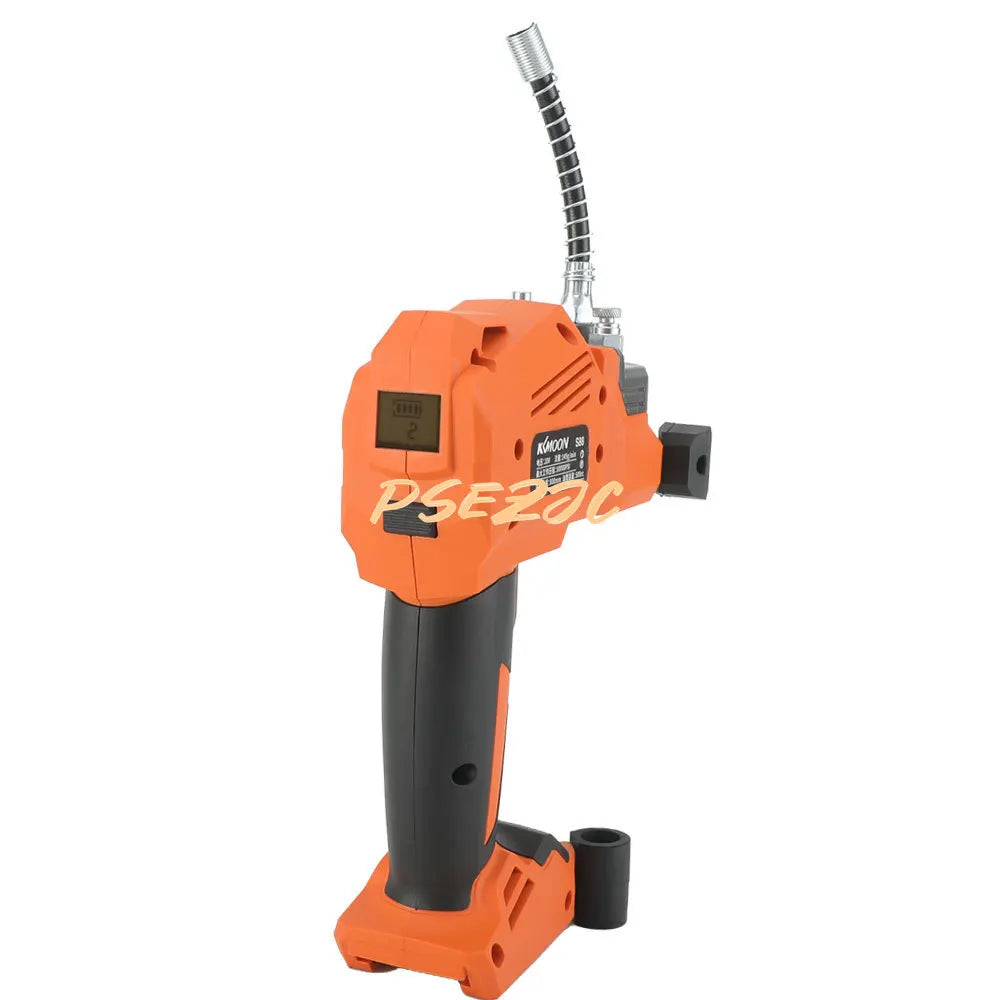 High-Voltage Charging Lithium-Ion Electric Grease Gun