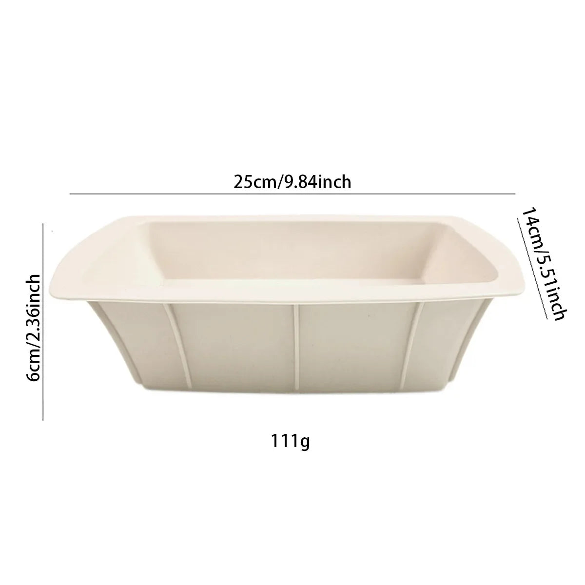 1pc Silicone Bread Loaf Pan Cake Mold Nonstick