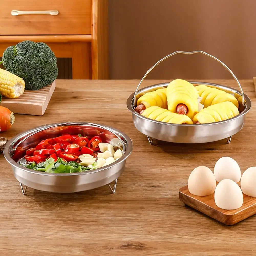 Stainless Steel Food Steamer Basket Pressure Cooker Steamer