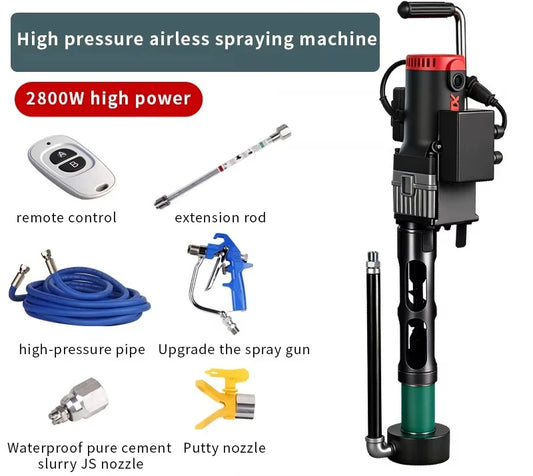 Electric High-Pressure Sprayer Paint Sprayer Brush Motor 2800w