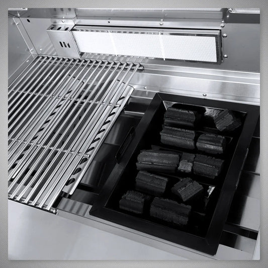 Premium 304 Stainless Steel Outdoor Grill Built-In Tabletop