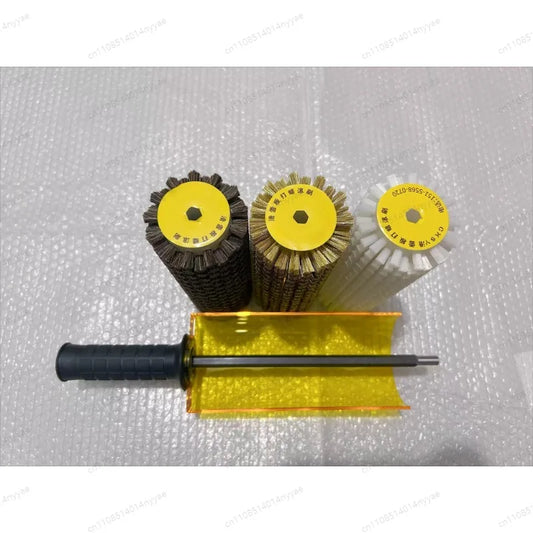 Ski Waxing Polishing Roller Brush - Nylon &