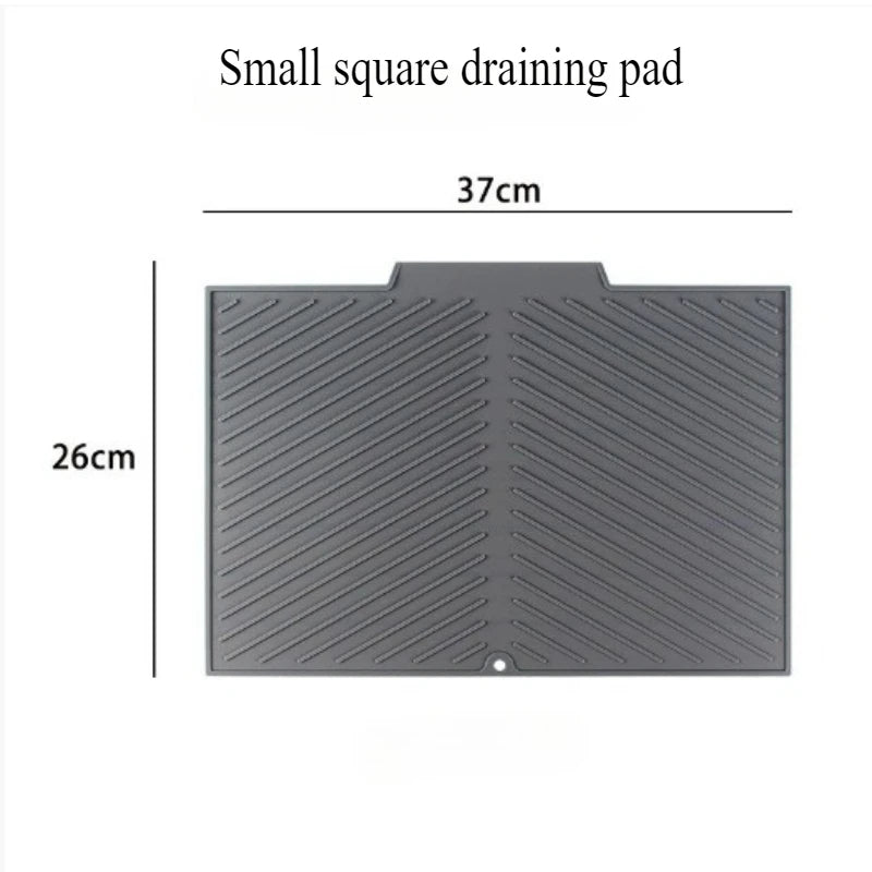 Silicone Dish Drying Mat Counter Top Mat Dish