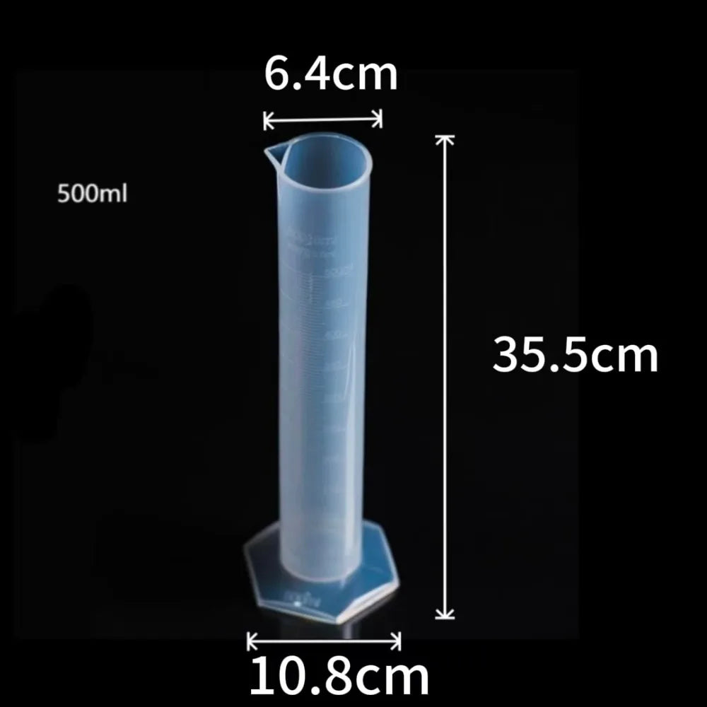 Transparents Graduated Cylinder Professional Sturdy Measuring
