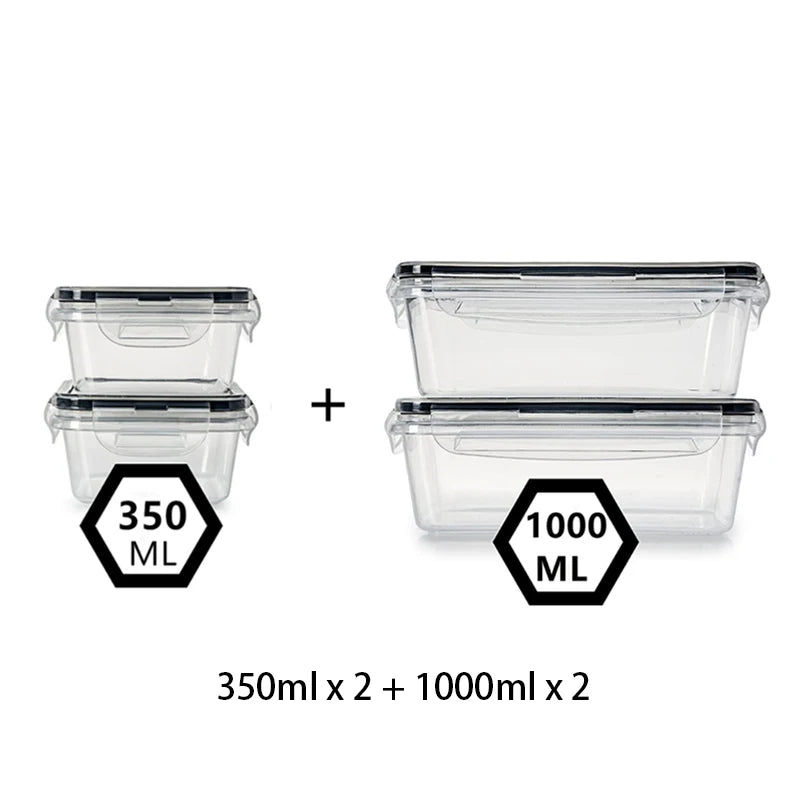Food Containers Airtight Lids Sturdy Leakproof & Bpa