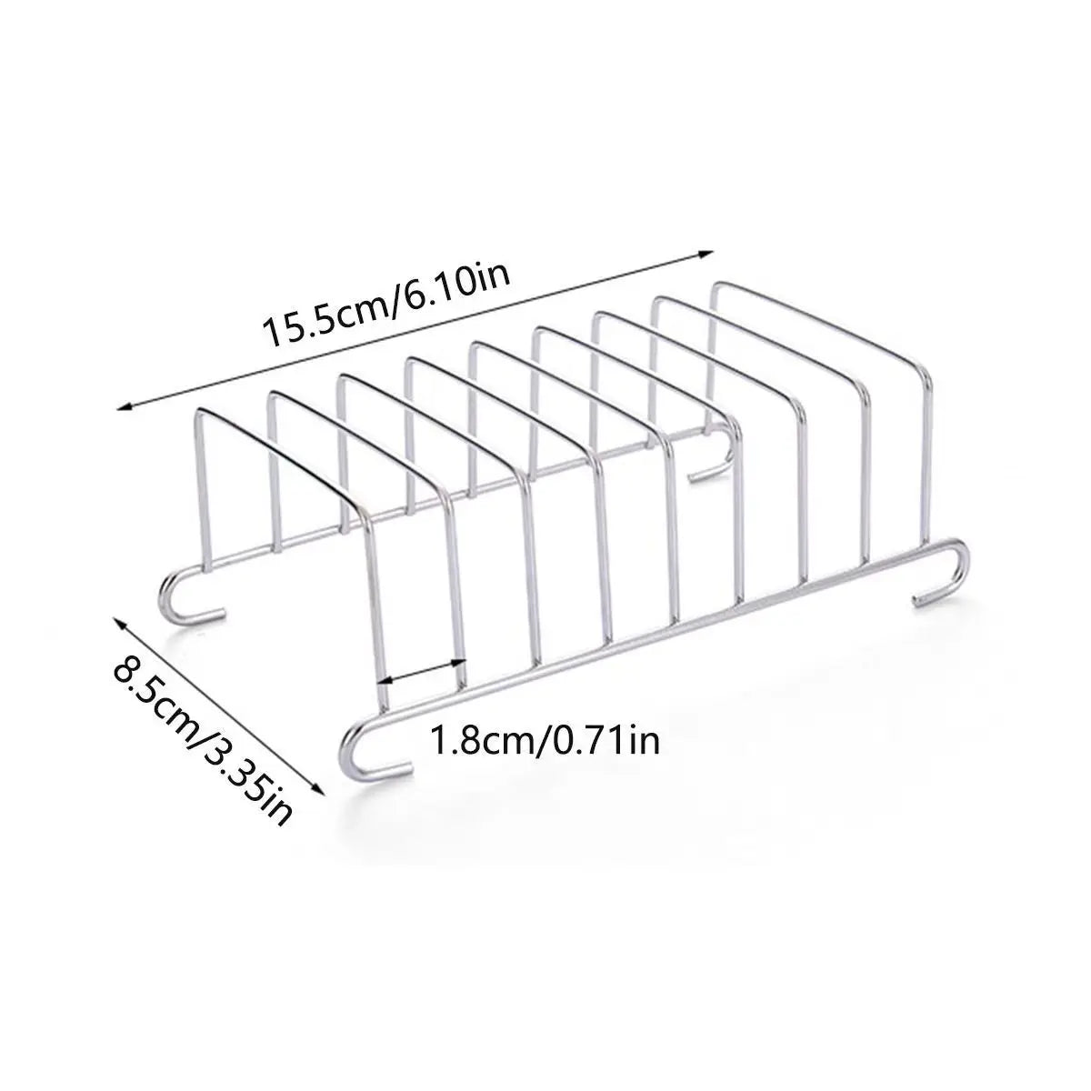Stainless Steel Air Fryer Oven Toast Rack Bread