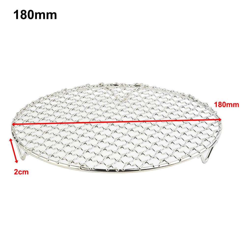 Round Cooling Baking Rack 304 Stainless Steel Wire