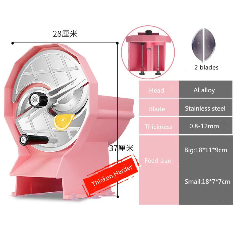 Lemon Slicer Potato Slicer Commercial Multi-Functional Slicing