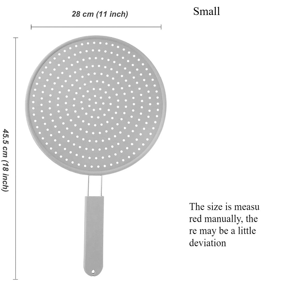 Silicone Splatter Screen Frying Pan Grease Oil Splatter