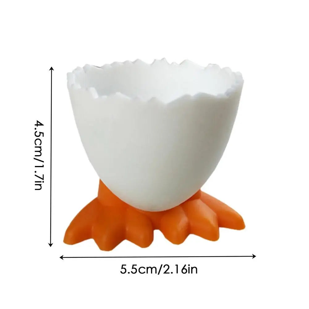 Egg Cup Stand Decorative Egg Holder Stand Chicken