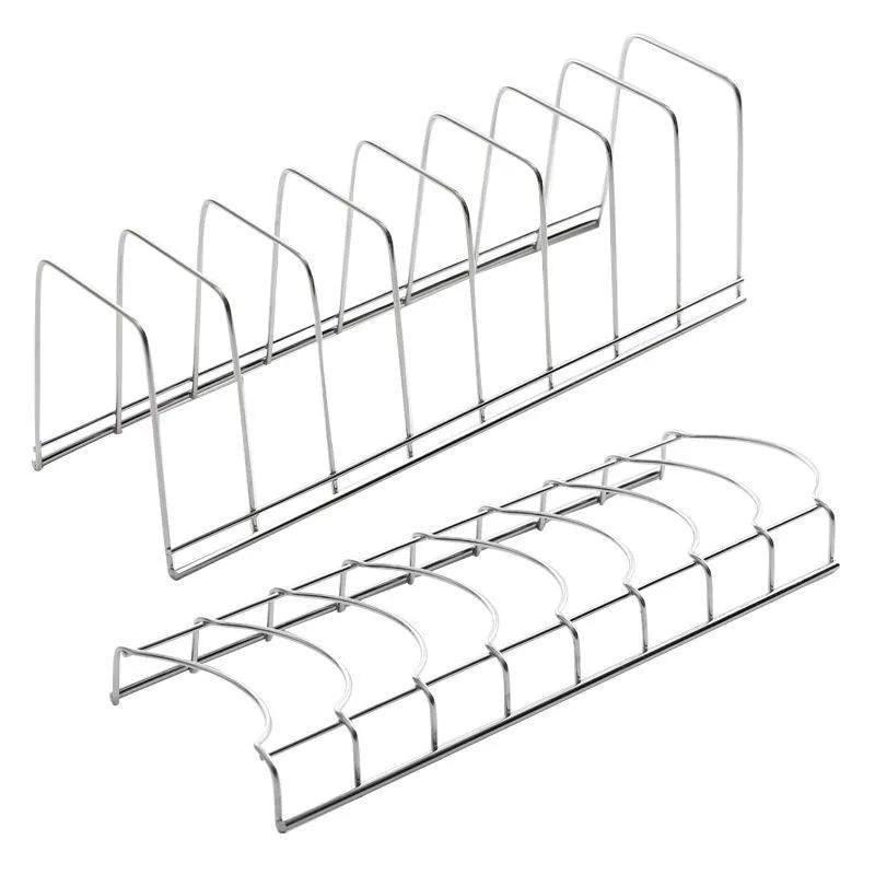 Bowl Dish Organizer Stainless Steel Dish Holder Cutlery