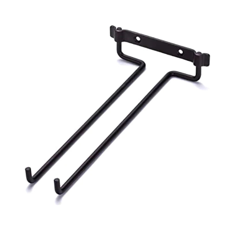 1pc Iron Wall Mount Wine Glass Rack Hanging